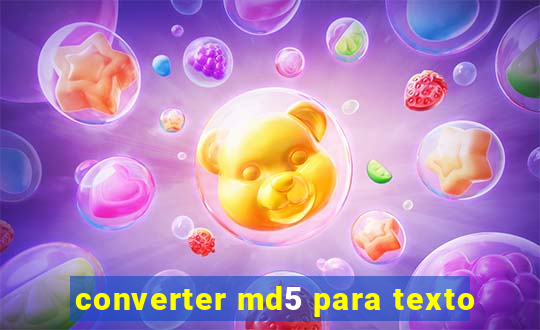 converter md5 para texto